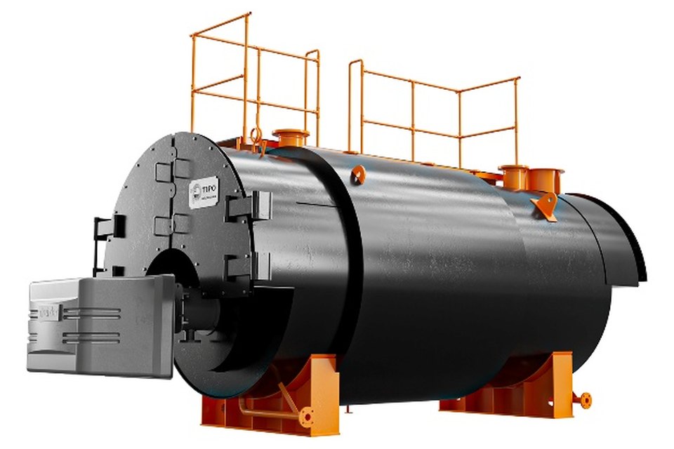 TKT-TU — Жаротрубный термомасляный котёл на жидком и газообразном топливе